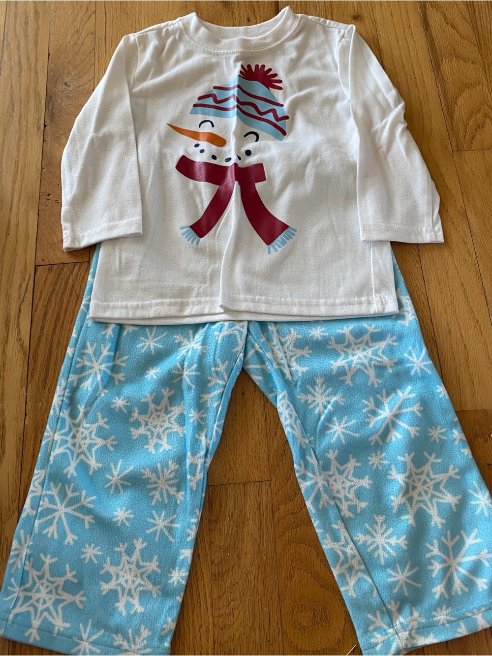 Oshkosh Snowman Pajamas